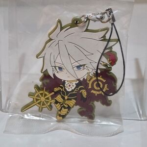 *4 for $20* Fate Apocrypha Karna Rubber Strap Keychain Charm Anime Figure